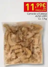 Recheio Camarão s/cabeça 41/50 lmm promoção
