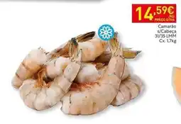 Recheio Camarão s/cabeca 3/vs promoção