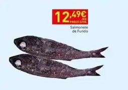 Recheio Salmonete de fundo promoção