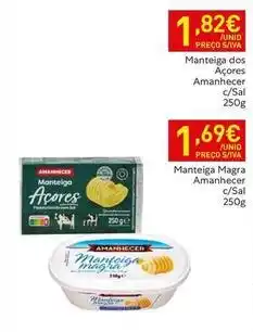 Recheio Amanhecer - manteiga dos acores c/sal promoção