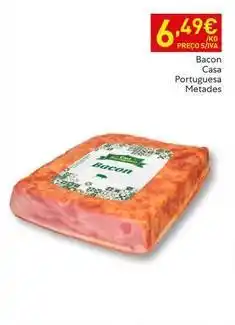 Recheio Casa portuguesa - bacon portuguesa metades promoção