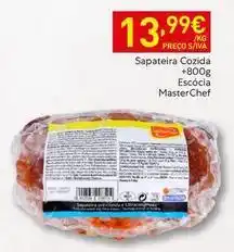 Recheio Masterchef - sapateira cozida + escocia promoção