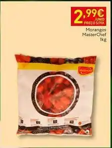 Recheio Masterchef - morangos promoção