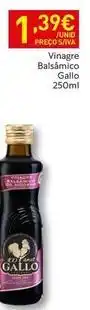 Recheio Gallo - vinagre balsamico promoção