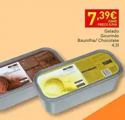 Recheio Gelado gourmes baunilha/ chocolate promoção