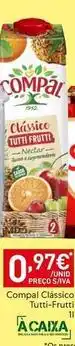 Recheio Compal - classico tutti-frutta promoção