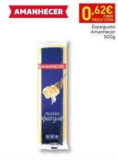 Recheio Amanhecer - esparguete promoção