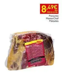 Recheio Masterchef - presunto master chef metades promoção
