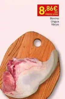 Recheio Bovino lingua vácuo promoção