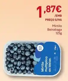 Recheio As - mirtillo beirabaga promoção