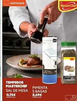 Recheio Masterchef - temperos promoção
