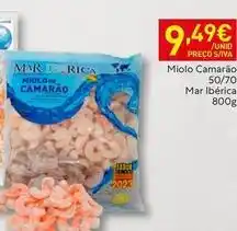 Recheio Mar ibérica - miolo camarao promoção