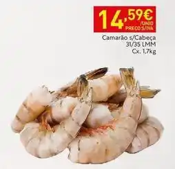Recheio Camarão s/cabeça 31/35 lmm promoção