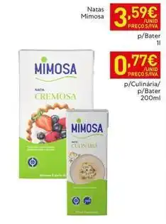 Recheio Mimosa - nata promoção
