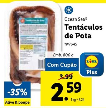 Ocean Sea Tentáculos de Pota 800g