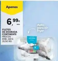 Continente Bom dia Aqui é fresco - filetes de dourada continente promoção