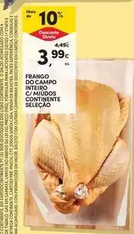 Continente Bom dia Continente - frango de campo int/twi00s promoção