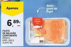 Continente Bom dia Aqui é fresco - filete de salmão continente promoção