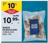 Continente Bom dia Rabos de bacalhau promoção