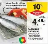 Continente Bom dia Nacional - sardinha promoção