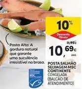 Continente Bom dia Continente - posta salmão selvagem msc promoção