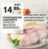 Continente Bom dia Continente - posta garoupa promoção