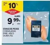 Continente Bom dia Ovas de peixe promoção