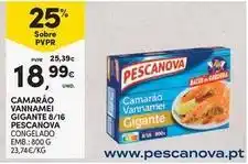 Continente Bom dia Pescanova - camarão gigante 8/16 promoção