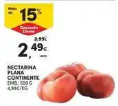 Continente Bom dia Continente - nectarina plana promoção