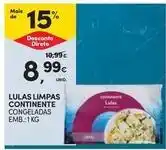 Continente Bom dia Continente - lulas limpas promoção