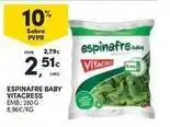 Continente Bom dia Vitacress - espinafre baby promoção