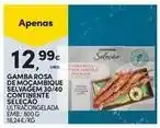 Continente Bom dia Continente - gamba rosa de mocambique selvagem 30/40 promoção