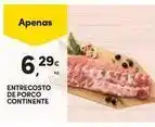 Continente Bom dia Continente - entrecosto de porco promoção