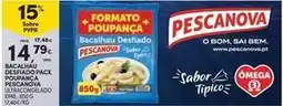 Continente Bom dia Pescanova - bacalhau desfiado pack promoção