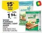 Continente Bom dia Agros - queijo flamengo original/ light promoção