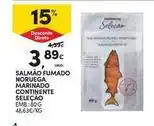 Continente Bom dia Seleção du chef - salmão fumado noruega marinado continente promoção