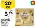 Continente Bom dia Queijo são jorge dop 12 meses promoção