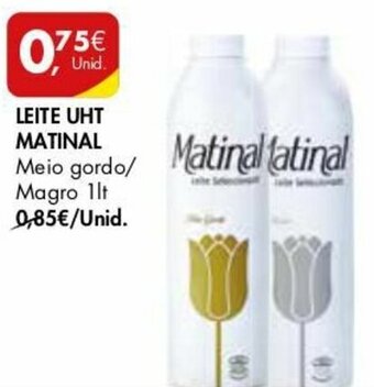 Pingo Doce Leite UHT Matinal 1L promoção