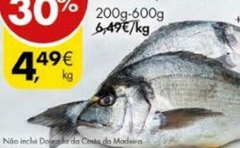 Pingo Doce Dourada Aquacultura Fresca 200g-600g promoção