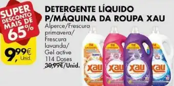 Pingo Doce Detergente Líquido P/Máquina da Roupa Xau 114 doses promoção