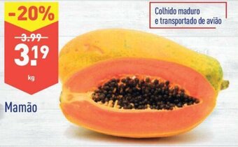 ALDI Mamão promoção