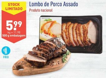 ALDI Lombo de Porco Assado 500g promoção