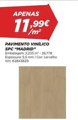 Bricomarché Spc - pavimento vinílico madid promoção