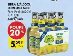 Pingo Doce Mini - sidra s/alcool promoção