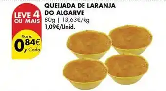 Pingo Doce Algarve - queijada de laranja promoção
