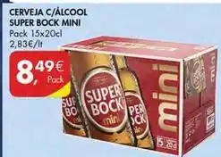 Pingo Doce Super bock - cerveja c/alcool promoção