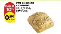 Pingo Doce Pão de cereais promoção