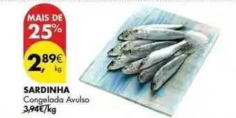 Pingo Doce Sardinha promoção
