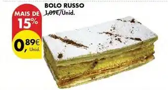 Pingo Doce Bolo russo promoção