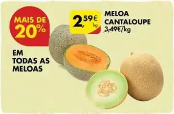 Pingo Doce As - meloa cantaloupe promoção